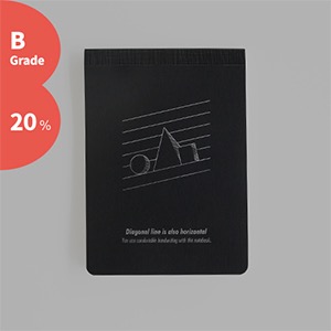 [B품데이] B-Grade 대각선노트 A6